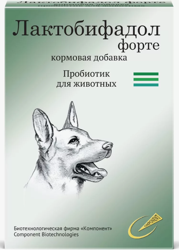 Лактобифадол Форте д/собак 50 г