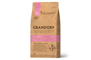 Grandorf (Грандорф) корм для щенков всех пород Ягненок с рисом 3 кг