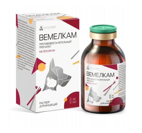 Вемелкам 1 мл веткаб (20мл), НИТА-ФАРМ