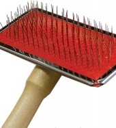 Ческа средняя с деревянной ручкой 12*8.7 cм ZM1034L (330181) Buddy