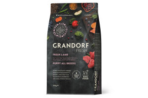 Grandorf (Грандорф) Fresh Свежее мясо ягненка с бататом для щенков 3 кг