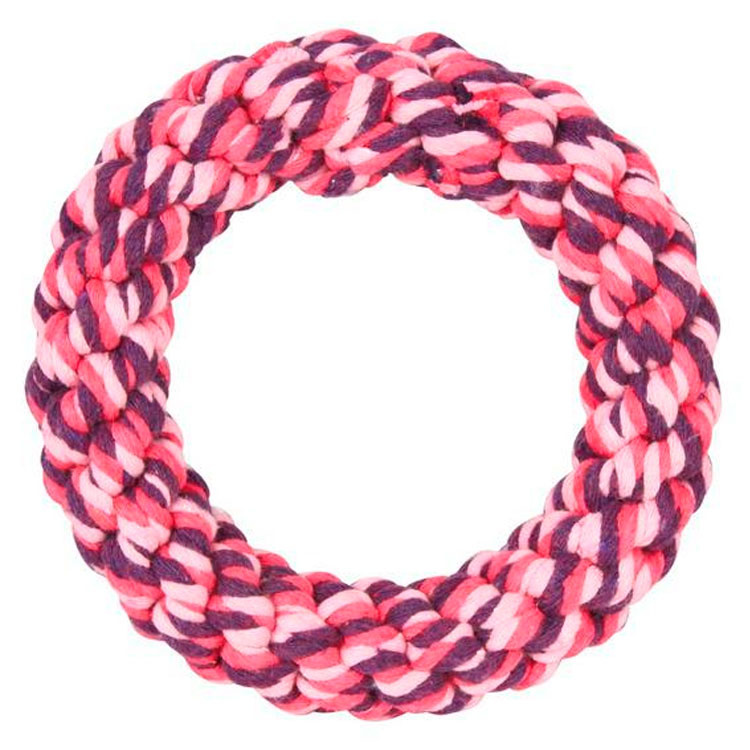 Игрушка Кольцо веревочное плетеное ф 14 см 32655 Trixie