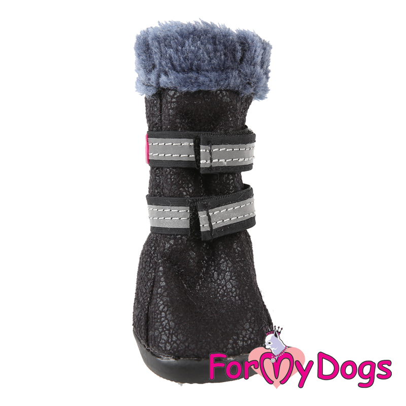 FOR MY DOG Сапоги зимние РП т.синие (5) FMD635-2018 D.Blue