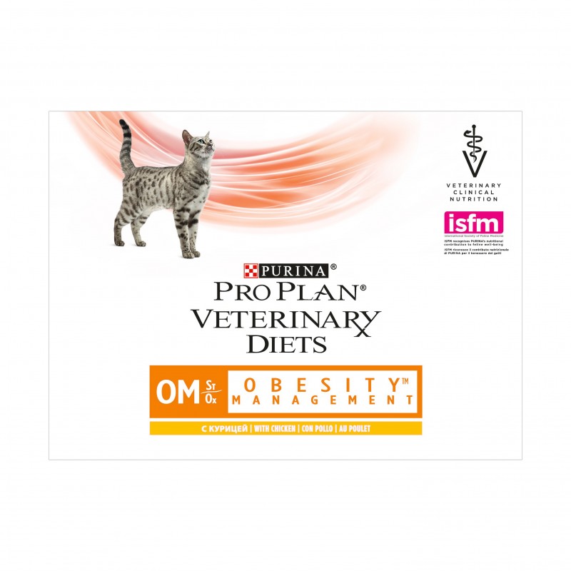 PRO PLAN (Про План) VETERINARY DIETS Obesity Management для снижения избыточной массы тела, 85 г