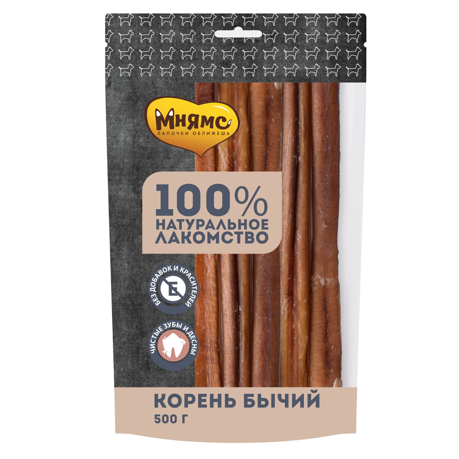 Мнямс лакомство для собак Корень бычий 500 г (30003)