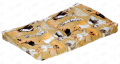 Лежанка простая прямоугольная смесовая ткань 50*40*8см Featherbed MF2 Kronos 10600002
