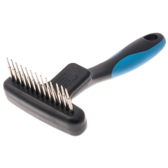 Расчёска-грабли DeLIGHT, 13 плавающих мал. длин. зуб  46813L /12/