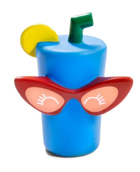 Игрушка виниловая для мелких пород MINI DOGS Коктейль 8,5 см, Triol