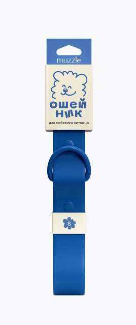 Ошейник для животных (Синий, S), Muzzle