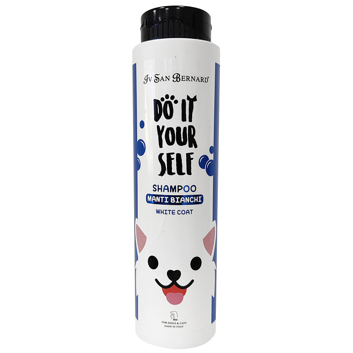 Шампунь для кошек и собак с белой шерстью 300 мл ISB DO IT YOURSELF