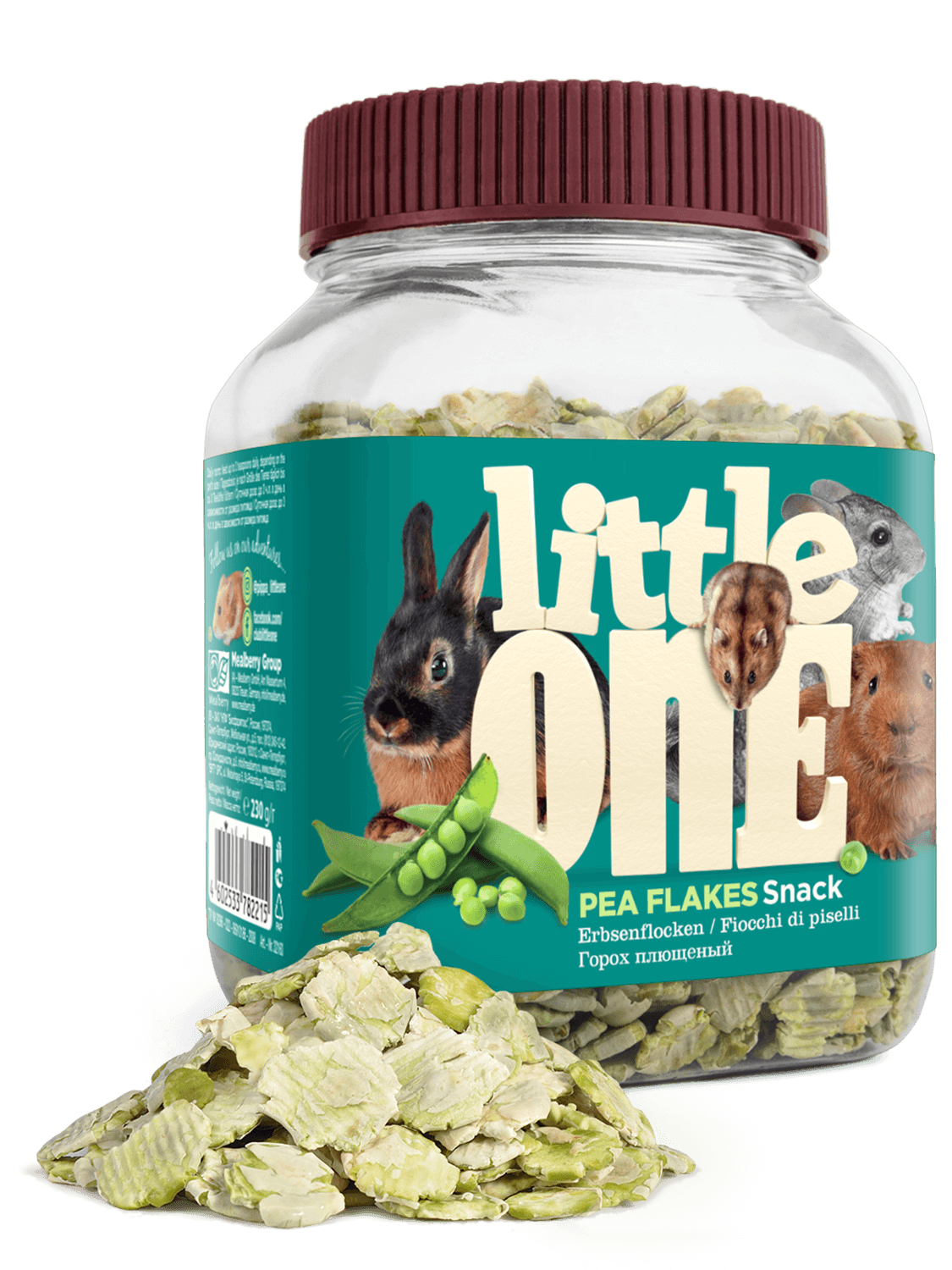 LITTLE ONE Горошек плющенный 440 мл 230 г