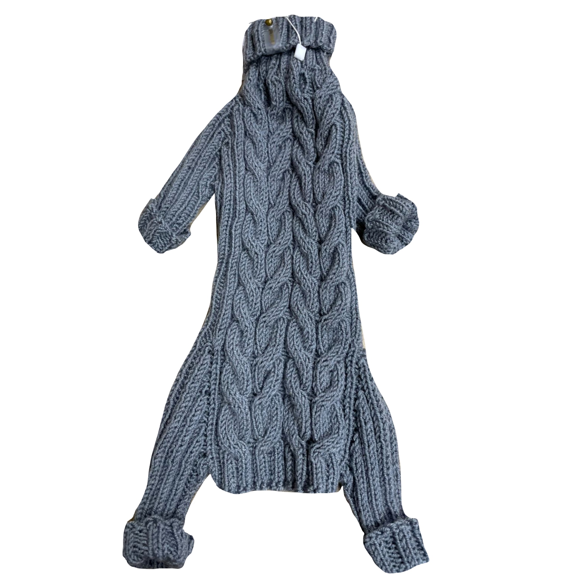 Комбинезон серый L Hand Made