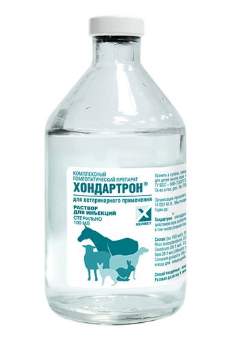 Хондартрон раствор для инъекций для животных 100 мл, Хелвет