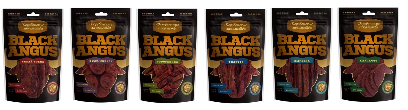 Деревенские лакомства Black angus рибай стейк для собак 50 г 79200324