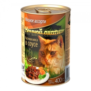 Ночной Охотник консервы Мясное ассорти в соусе 415 г