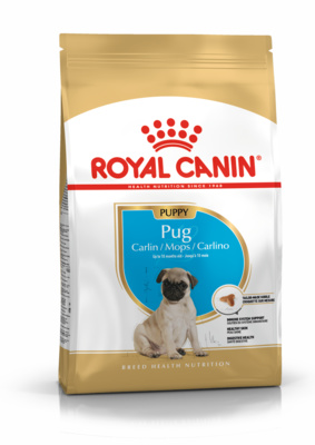 Royal Canin (Роял Канин) Корм сухой для щенков породы Мопс паппи 1,5 кг