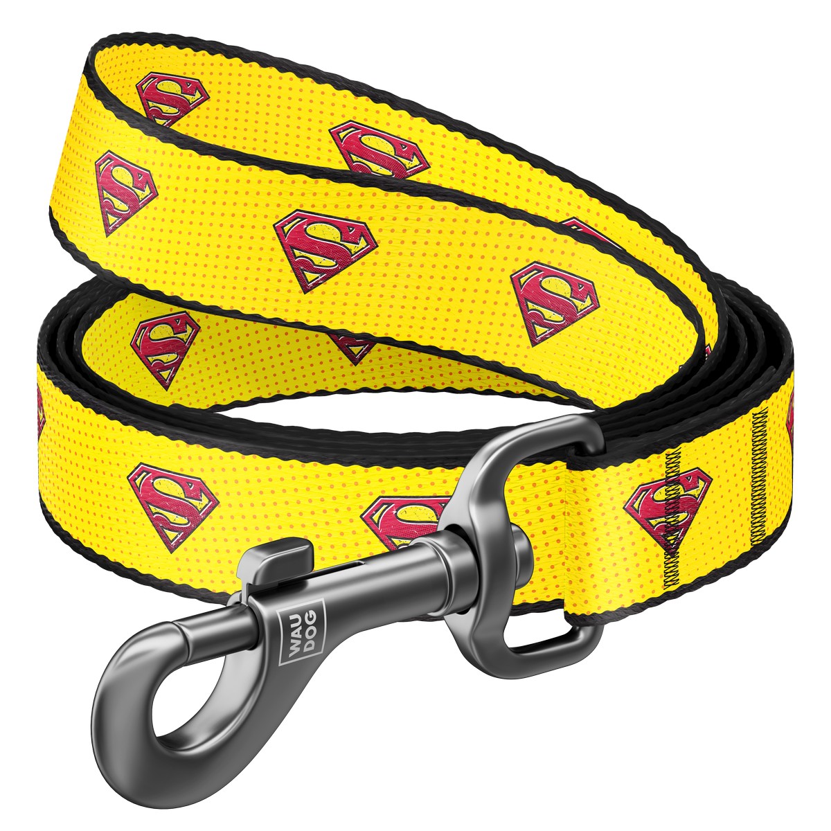 Поводок WAUDOG Nylon "Супермен 2", Ш 25 мм, Дл 122 см 0125-2014