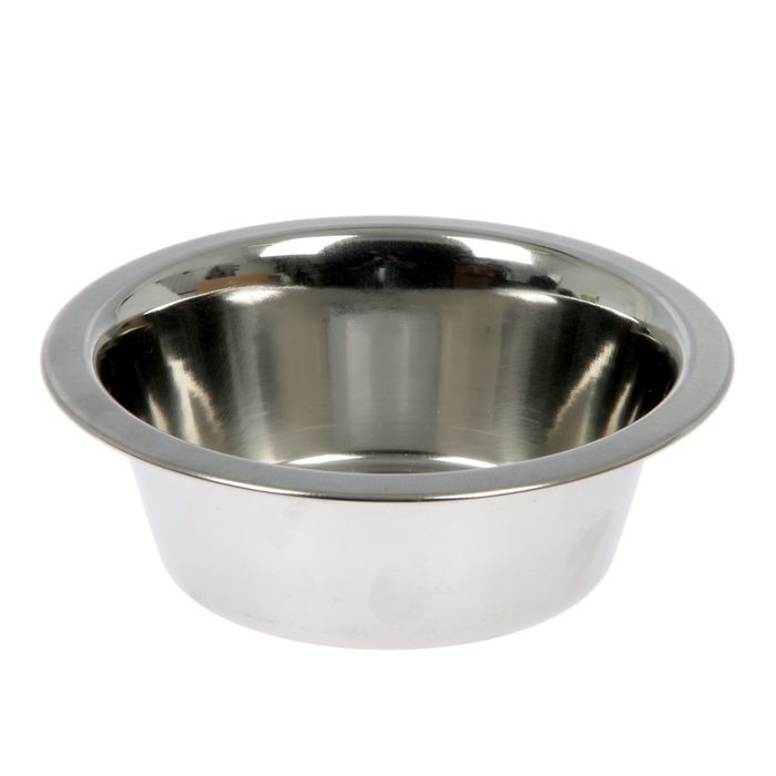 Миска металлическая объемная эконом 4,7 л Алькор