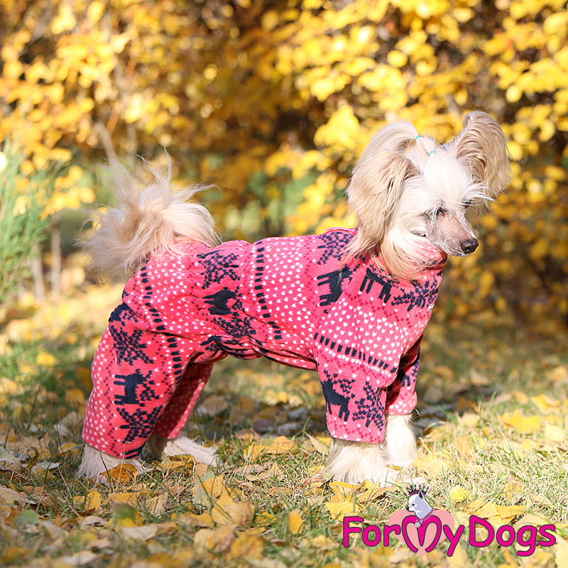 FOR MY DOG Комбинезон розовый для девочек (16) 