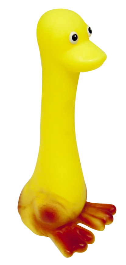 Игрушка для мелких пород Утенок 17,2 см, Зооник