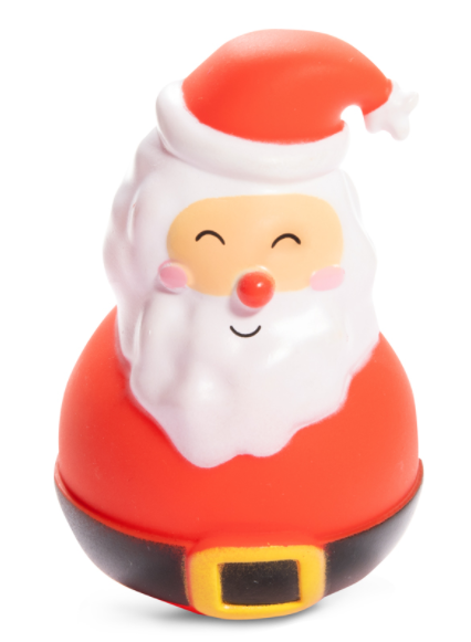 Игрушка виниловая для мелких пород NEW YEAR Санта 8,5 см, Triol