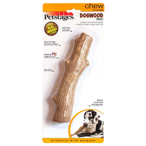 Petstages игрушка для собак Dogwood, палочка деревянная большая 219YEX