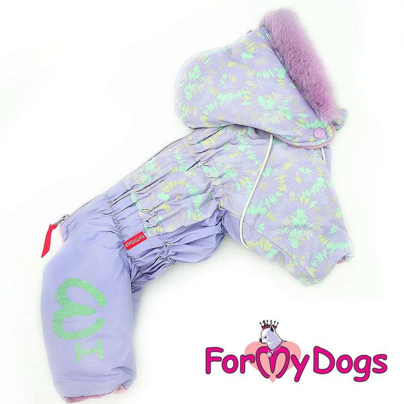 FOR MY DOG Комбинезон св.фиолетовый для девочек (18) FW989-2021 F