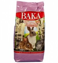 Вака корм.смесь ВК д/декорат.кроликов и шиншил 500 г 26425