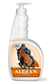 АЛЕЗАН Гель 2 в 1 Охлаждающе-разогревающий 500 мл АВЗ
