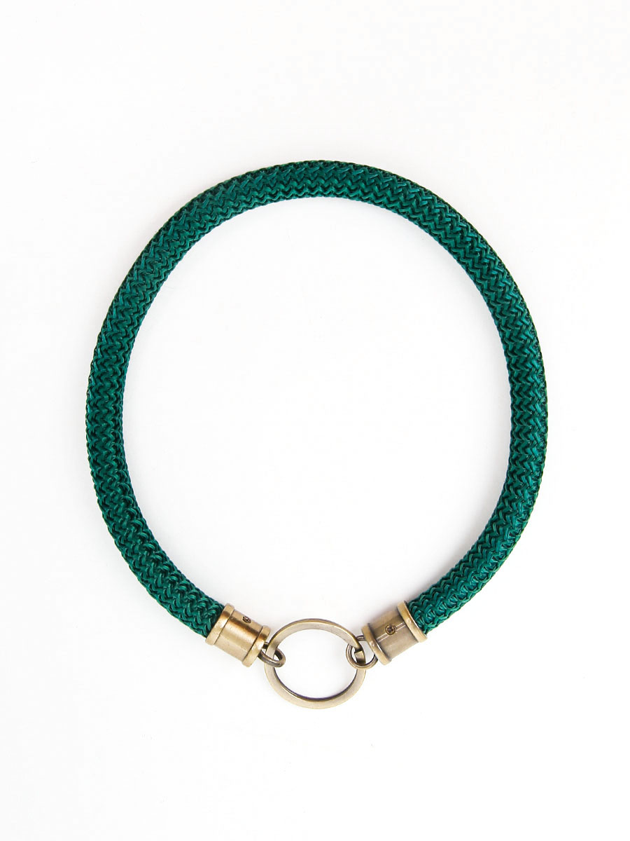 Шнурок для адресника 50 см (темнозеленый) Viоldi