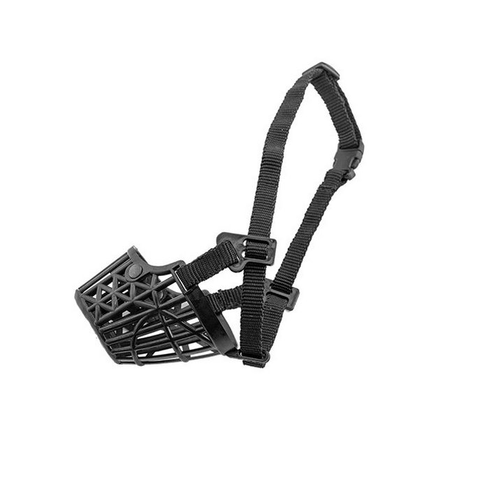 Намордник пластиковый №1 14 см черный (шпиц) 55501черн ZooM