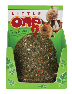 LITTLE ONE Колокольчик. Лакомство-игрушка для всех видов грызунов 150 г