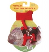 Шлейка + поводок д/грызунов SH241 Buddy