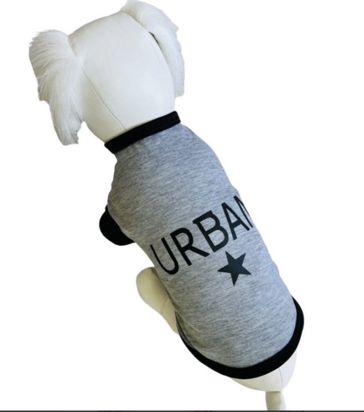 Футболка "Urban" серый, L / Pet Feshion