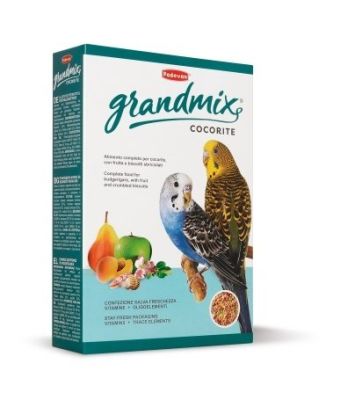 Padovan Grandmix Cocorite корм для волнистых попугаев 400 г 276