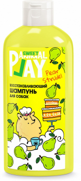 Шампунь Animal Play восстанавл. д/собак и кошек "Грушевый штрудель" 300 мл  Неотерика(Экопром)