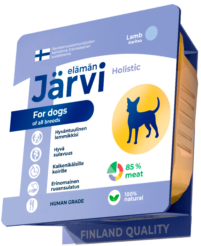 Jarvi (Ярви) паштет для собак всех пород с ягненком, 100 г