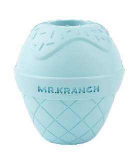 Mr.Kranch Игрушка для собак Мороженое 8*9 см голубая с ароматом курицы
