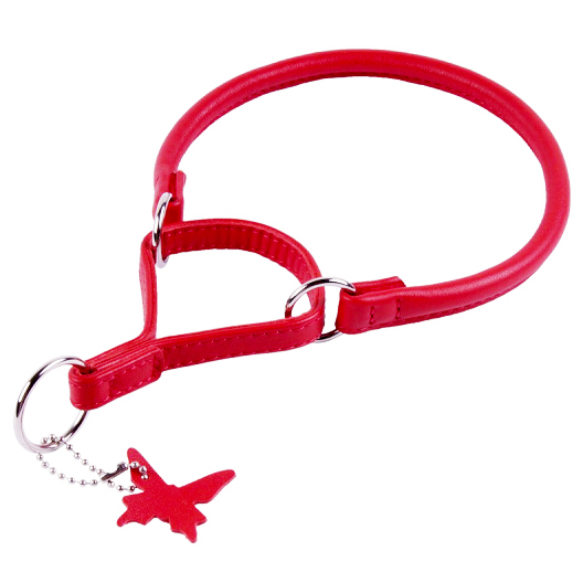 Ошейник-удавка Collar Glamour 10 мм*45 см красный 75503