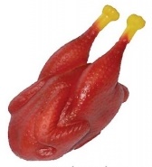 Игрушка виниловая для мелких пород Цыпленок жареный, BUDDY