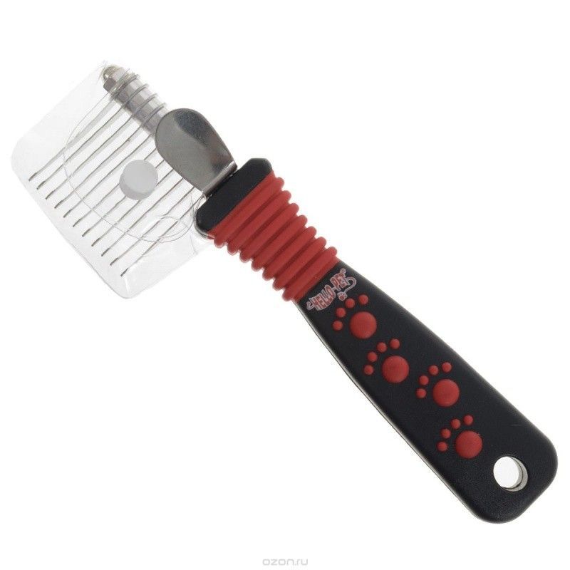 Колтунорез боковой "мини" 11 лезвий прямой2308111N Hello Pet