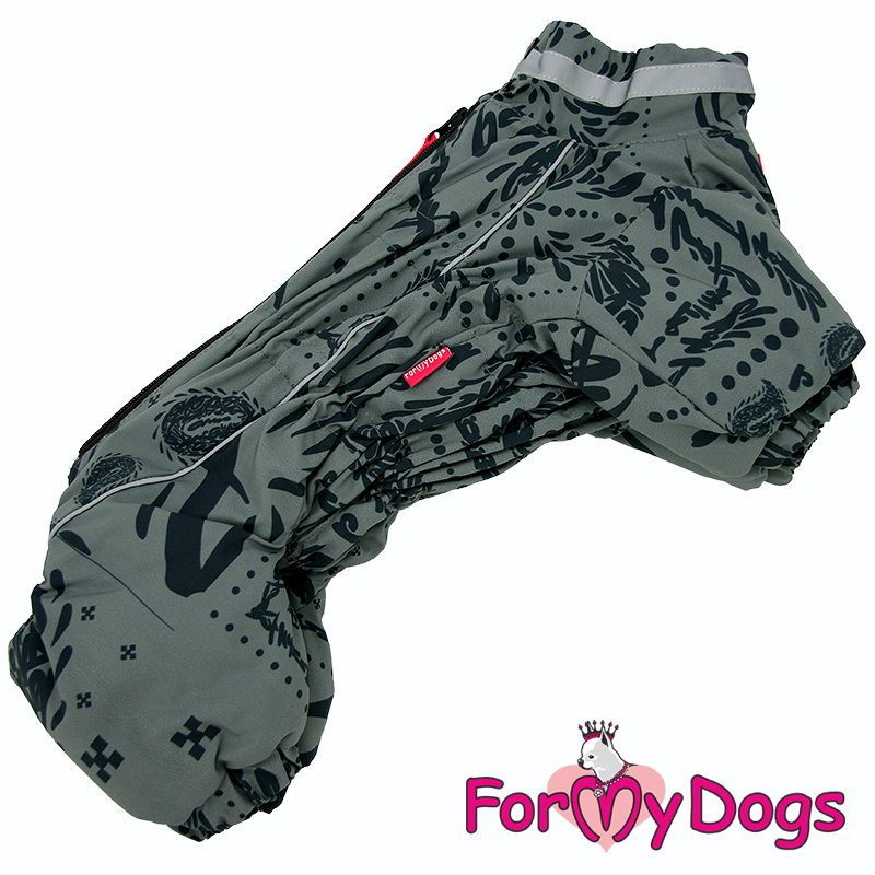 FOR MY DOGS Комбинезон хаки для мальчиков р-р 12