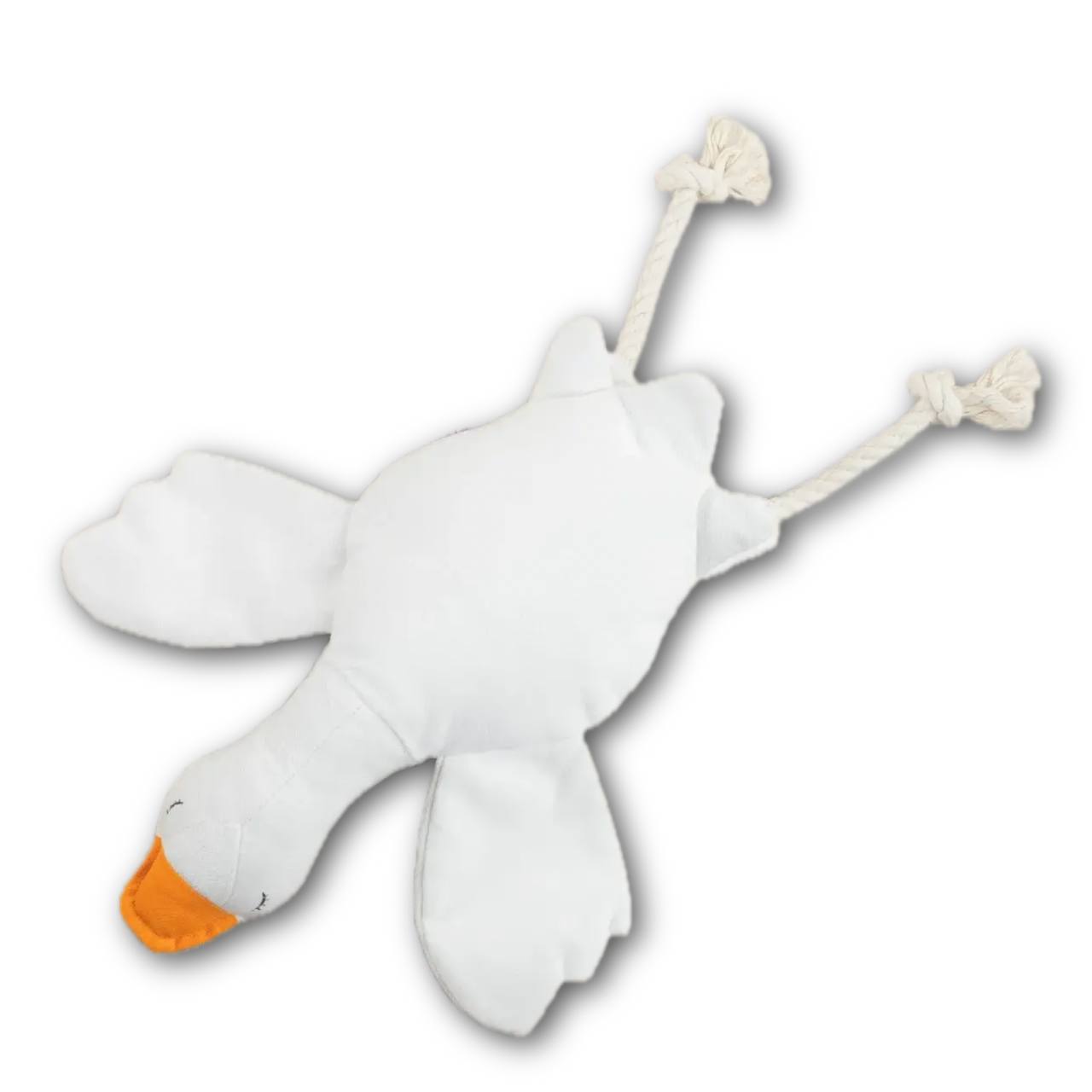 Игрушка текстильная для собак "Гусь-обнимусь" 50х35х7,5см Рыжебок