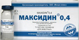 Максидин 0,4% 5 мл, 1 амп (5 шт), Микро-плюс