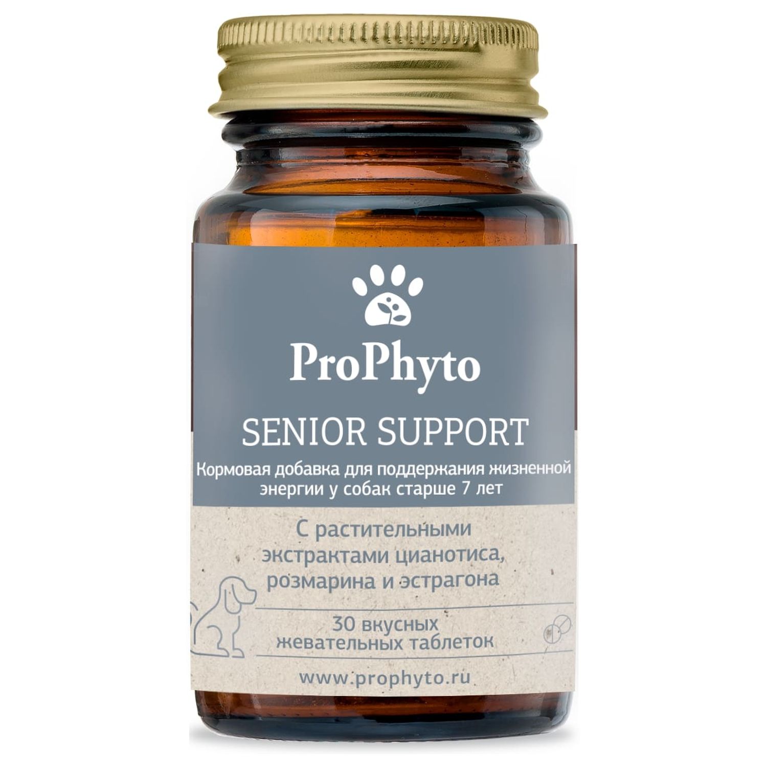 ProPhyto (Профито) Сеньор Саппорт витамины для пожилых собак, 30 таблеток