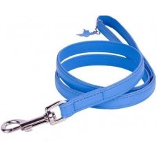 Поводок Collar Glamour синий шир 10мм дл 122см 33702