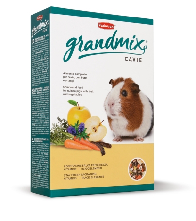 Padovan Grandmix Cavie корм для морских свинок с витамином С 850 г 00190