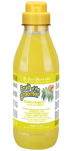 ISB Fruit of the Groomer Ginger&Elderbery Шампунь для любого т/ш против раздраж. и перх. 500 мл