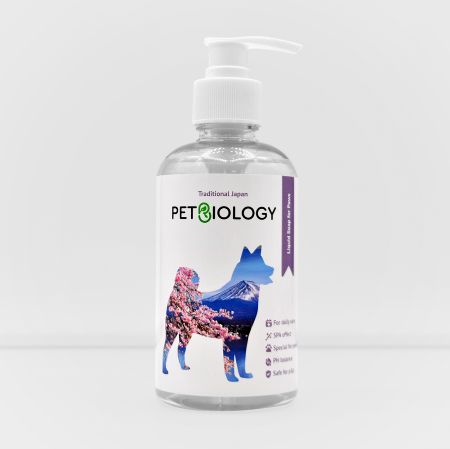 Жидкое мыло для лап для собак и щенков, Япония, 300 мл PetBiology