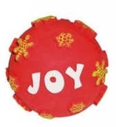 Игрушка из латекса новогодняя "Мяч Joy" МНСХ008 8 см (361440) Buddy